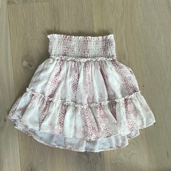 Altar'd State Dresses & Skirts - Altar’d State Pink and White XS Skirt